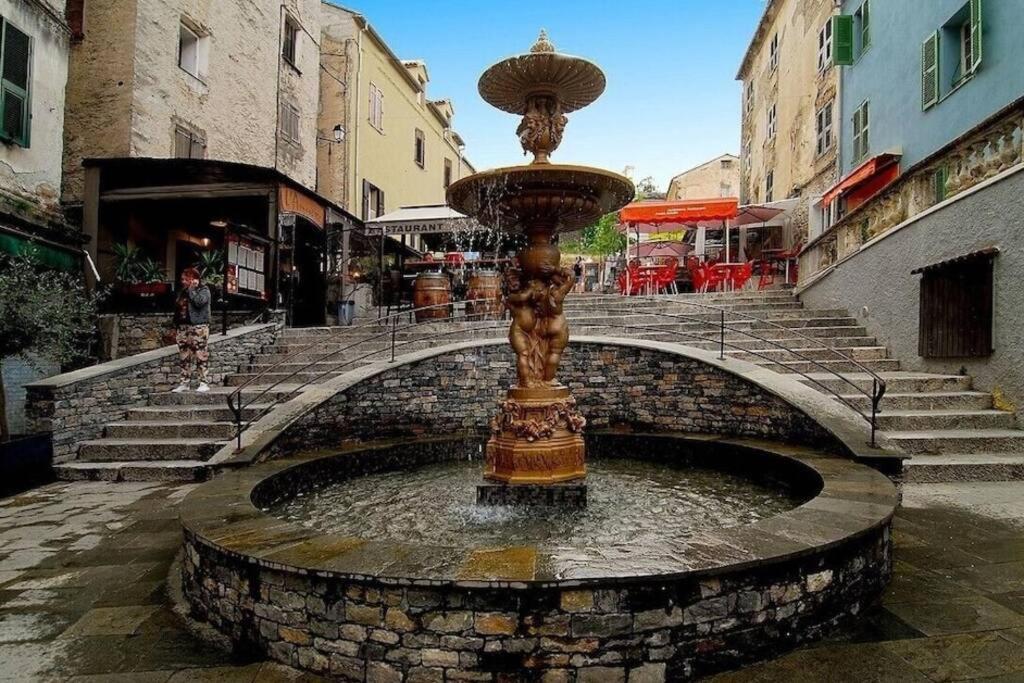 Charmant Appartement Climatise Au Coeur De La Capitale Corse Corte  Eksteriør billede